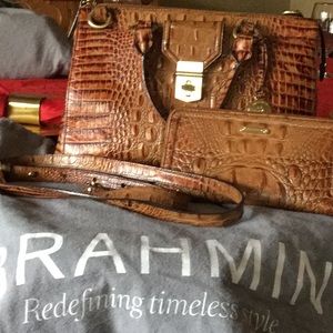 Brahmin bag and wallet